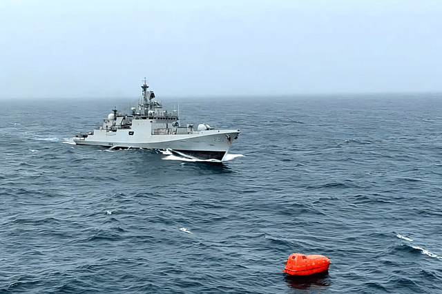 INS Teg during the SAR op